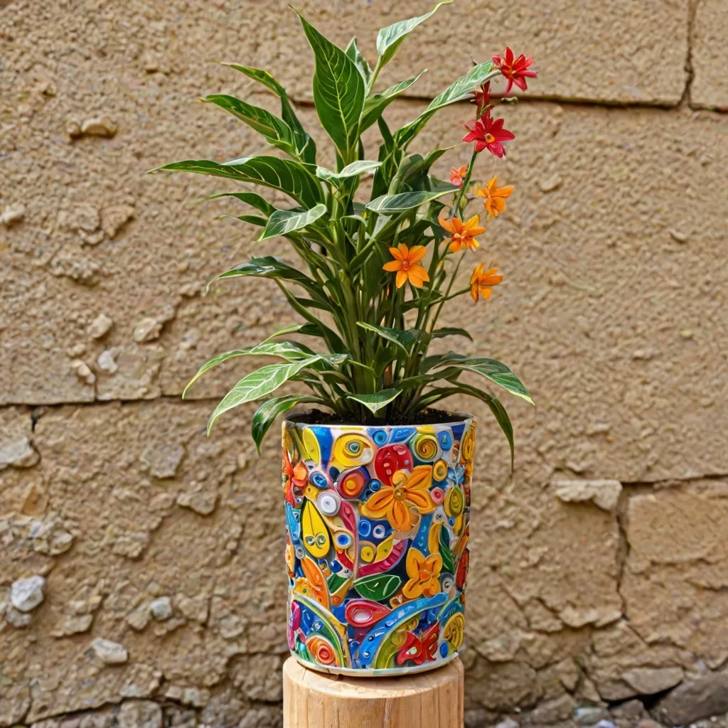 Jak zrobić samodzielnie doniczki z materiałów recyklingowych?