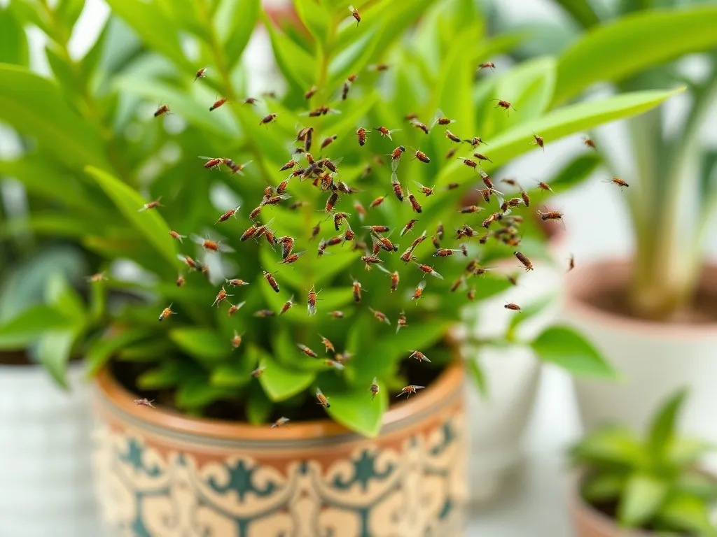 Domowe sposoby na muszki w kwiatach doniczkowych – jak je zwalczyć?