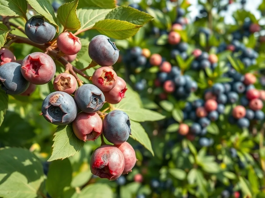 Antraknoza borówki amerykańskiej – zdjęcia, objawy i ochrona