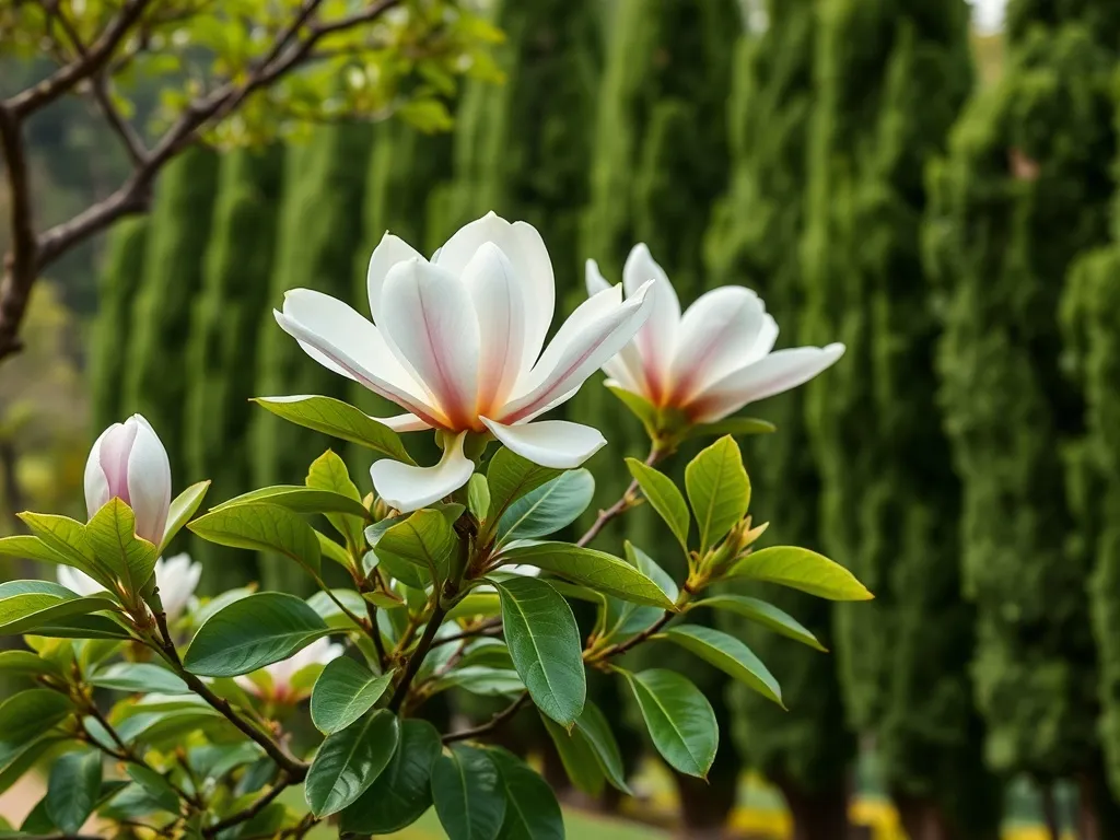 Czy magnolia może rosnąć przy tujach? Sprawdź, co warto wiedzieć!