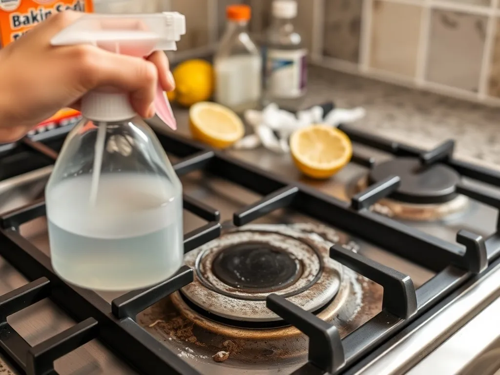Czym wyczyścić przypalone palniki kuchenki gazowej? Sprawdzone metody