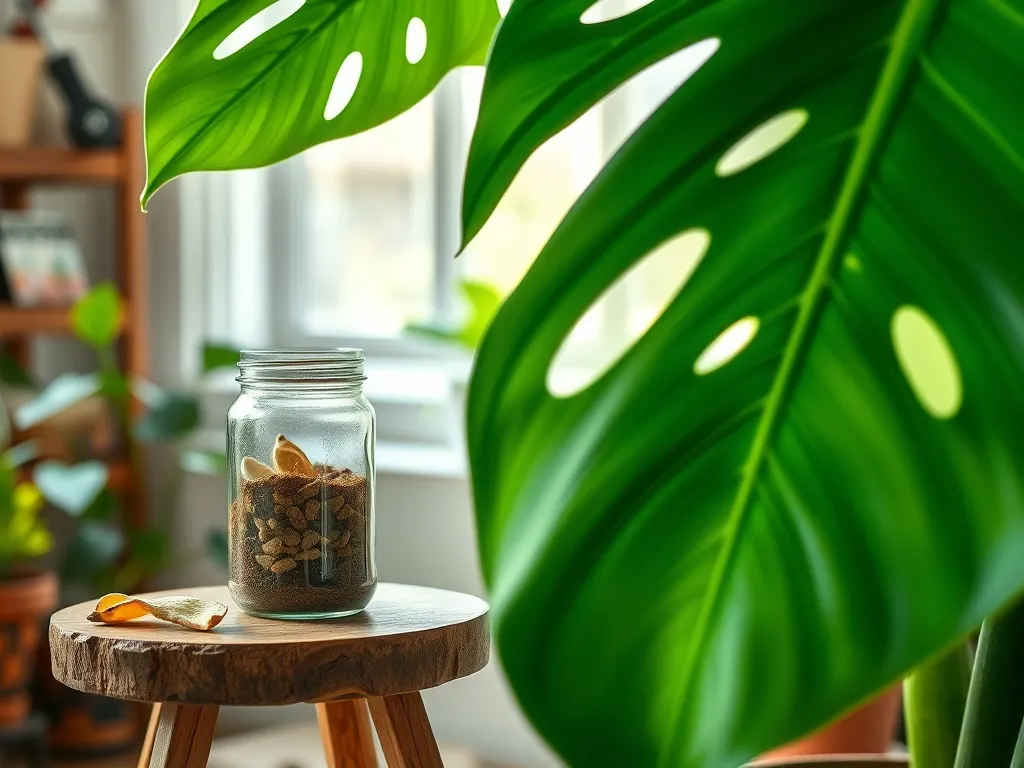 Domowy nawóz do monstery: jak go przygotować i stosować?