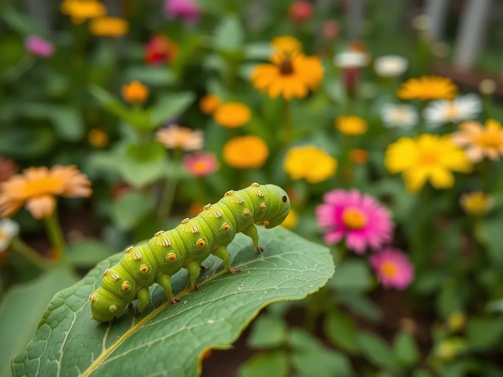 Jak skutecznie zwalczać zielone gąsienice? Domowe sposoby